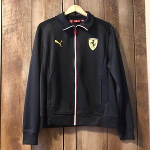 Puma Ferrari Track Jacket Size Large